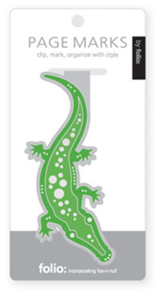 Alligator - Pagemark Bookmark front cover