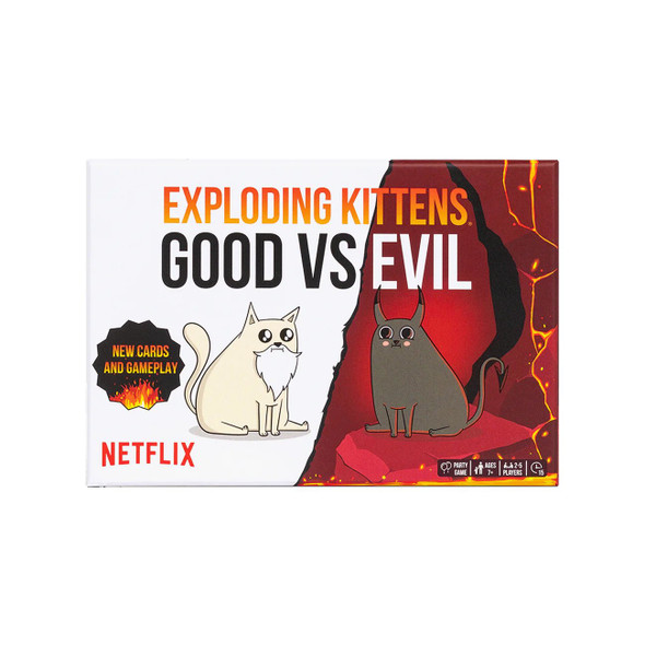 Exploding Kittens Good vs. Evil front cover