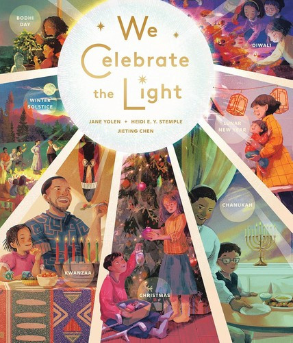 We Celebrate the Light front cover by Jane Yolen,Heidi E Y Stemple, ISBN: 0593752295
