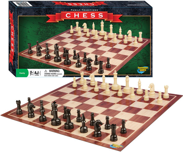 Family Traditions: Chess Game Set front cover Family Traditions: Chess Game Set front cover