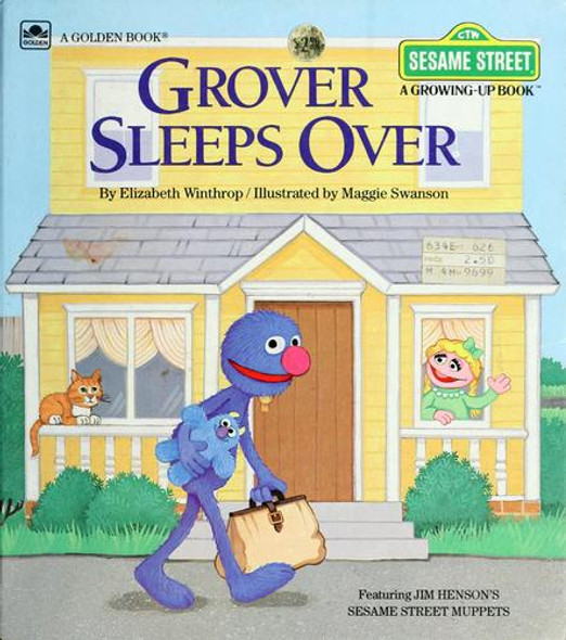 Grover Sleeps Over (Sesame Street) front cover by Elizabeth Winthrop, ISBN: 0307120104