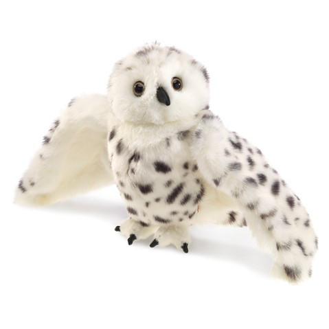 Snowy Owl Puppet front cover