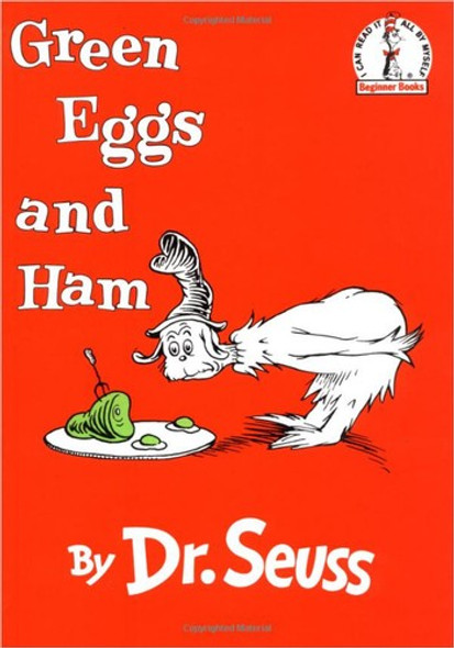 Green Eggs and Ham front cover by Dr. Seuss, ISBN: 0394800168