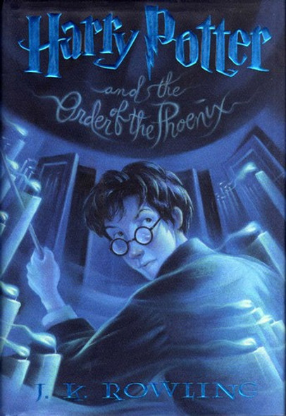 Order of the Phoenix 5 Harry Potter front cover by J.K. Rowling, Mary Grandpre, ISBN: 043935806X
