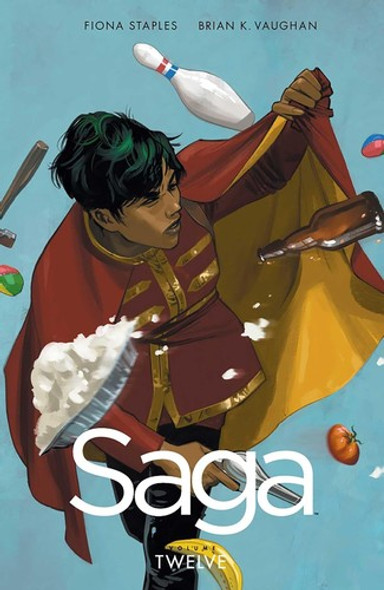 Saga 12 front cover by Brian K Vaughan, ISBN: 1534355332