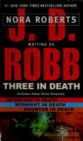 Three In Death front cover by J.D. Robb, ISBN: 0425219712