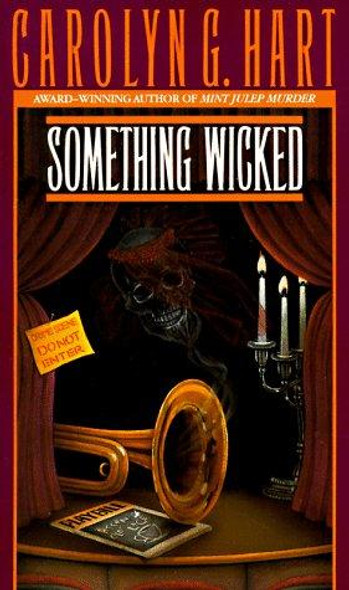 Something Wicked front cover by Carolyn Hart, ISBN: 0553272225