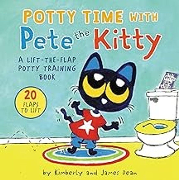 Potty Time with Pete the Kitty (Pete the Cat) front cover by James Dean,Kimberly Dean, ISBN: 0063111519