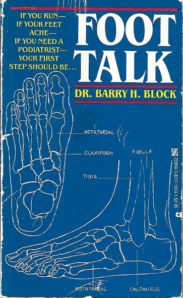 Foot Talk front cover by Barry H. Block, ISBN: 0821716131
