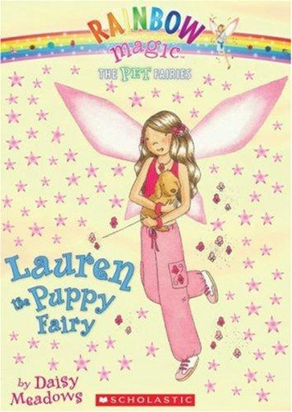 Lauren the Puppy Fairy 4 Pet Fairies Rainbow Magic front cover by Daisy Meadows, ISBN: 0545041872