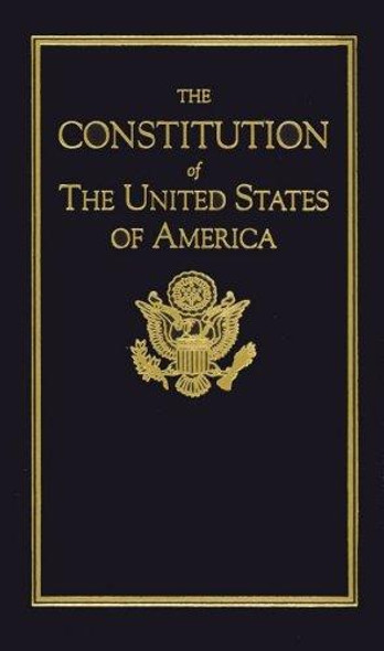 The Constitution of the United States of America (Little Books of Wisdom) front cover, ISBN: 1557091056