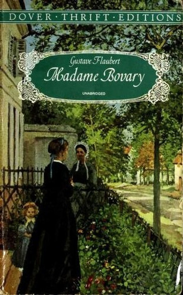 Madame Bovary front cover by Gustave Flaubert, ISBN: 0486292576