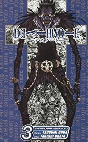 Death Note 3 front cover by Tsugumi Ohba, Takeshi Obata, ISBN: 1421501708