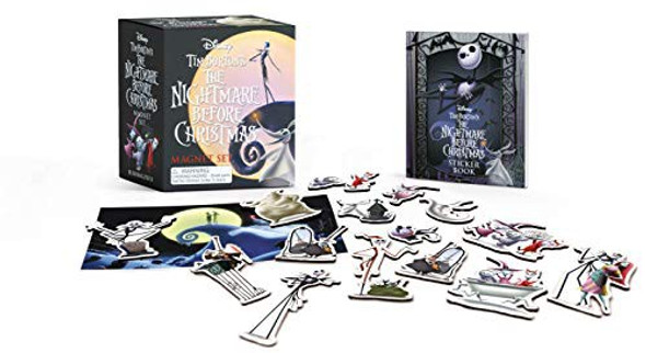 Tim Burton's The Nightmare Before Christmas Magnet Set front cover by Tim Burton, ISBN: 0762467096