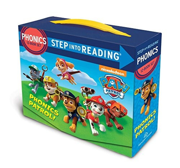 Paw Patrol Phonics Box Set (PAW Patrol) (Step into Reading) front cover by Jennifer Liberts, ISBN: 0553508784