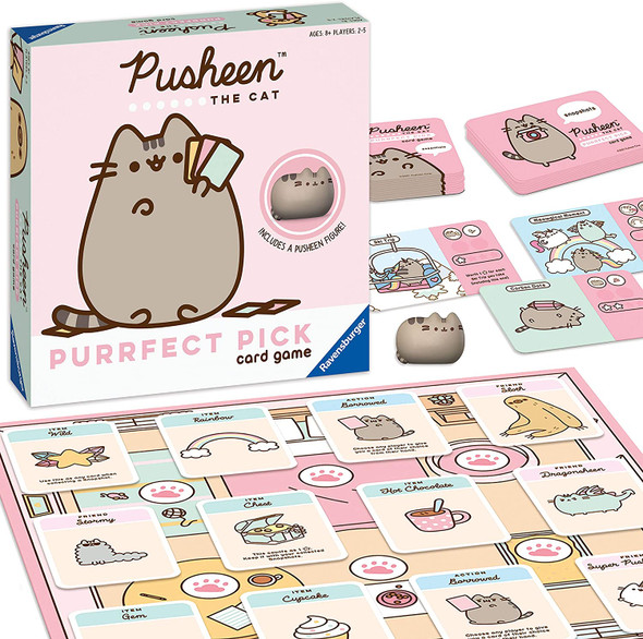 Pusheen Purrfect Pick Game front cover Pusheen Purrfect Pick Game front cover