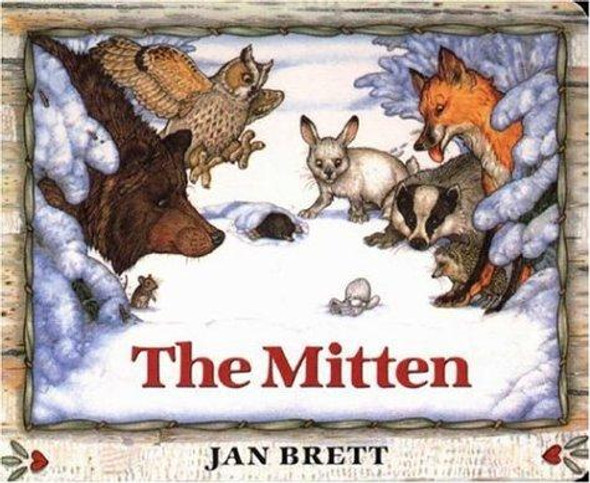 The Mitten (Board Book) front cover by Jan Brett, ISBN: 0399231099