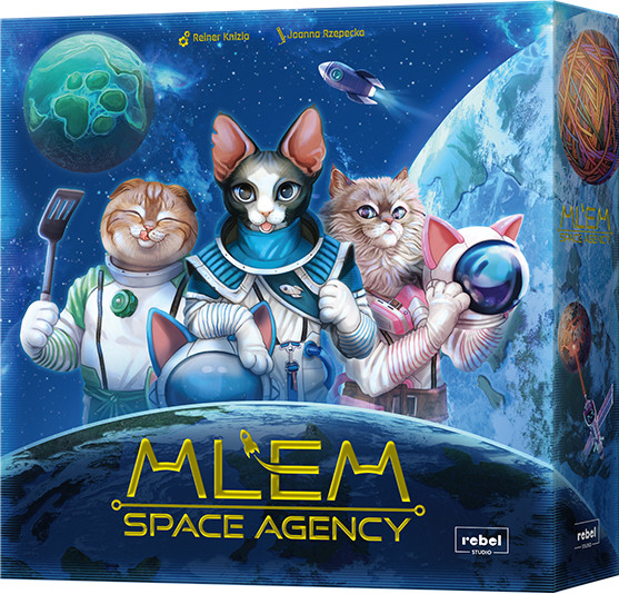 MLEM: Space Agency Board Game - Purrfect Catstronaut Adventures! front cover