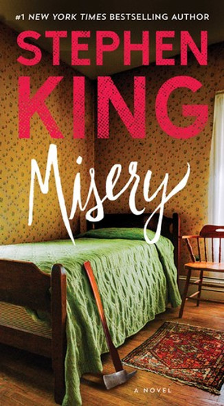 Misery front cover by Stephen King, ISBN: 1501156748