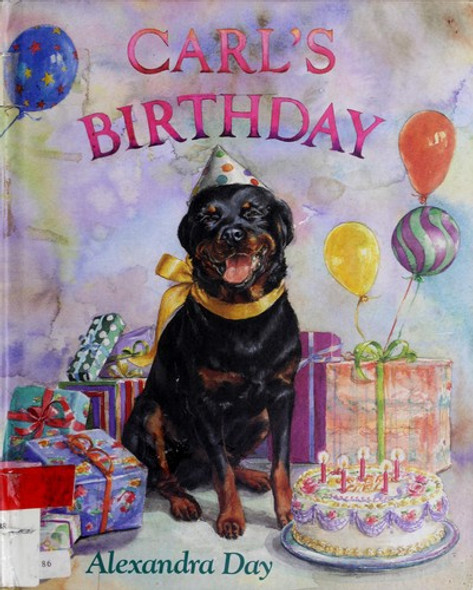 Carl's Birthday front cover by Alexandra Day, ISBN: 0374311447