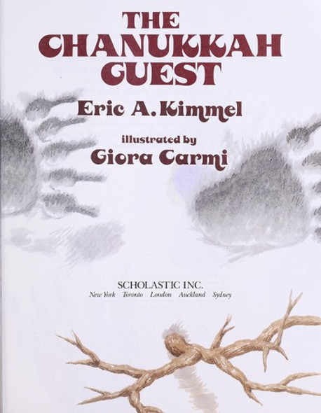 The Chanukkah Guest front cover by Eric A. Kimmel, ISBN: 0590451375