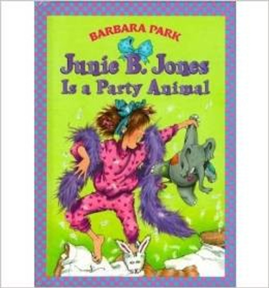 Junie B. Jones Is a Party Animal front cover by Barbara Park, ISBN: 0439137527