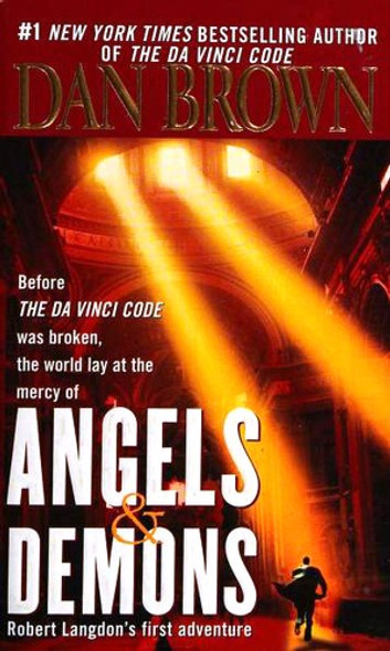 Angels & Demons 1 Robert Langdon front cover by Dan Brown, ISBN: 0671027360