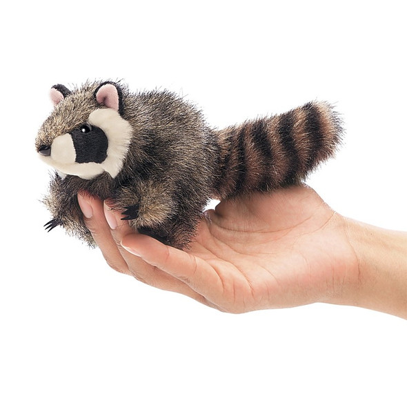 Raccoon Finger Puppet front cover Raccoon Finger Puppet front cover