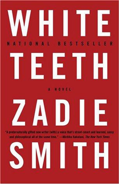 White Teeth front cover by Zadie Smith, ISBN: 0375703861