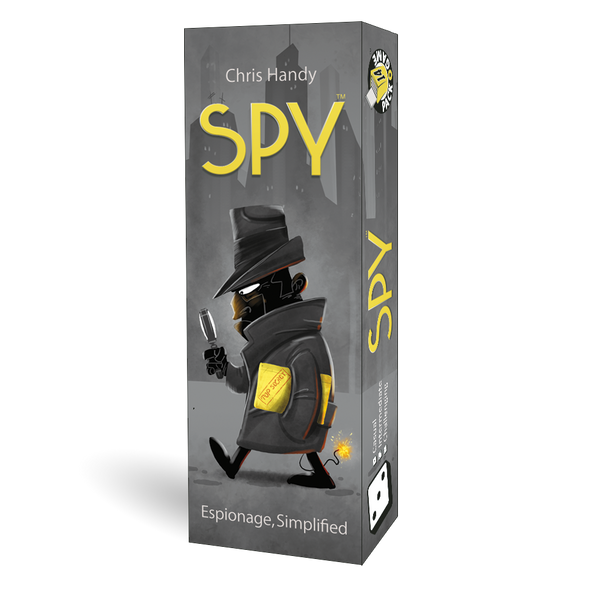 Spy: Micro Card Game front cover by Chris Handy