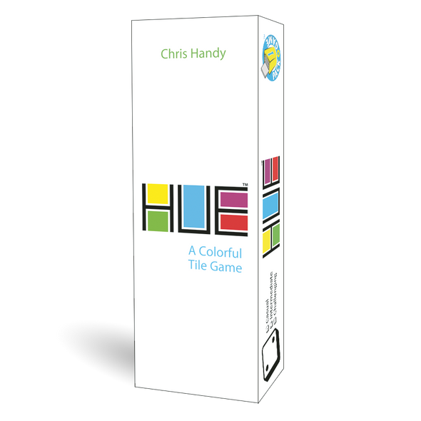 Hue: Micro Card Game front cover by Chris Handy