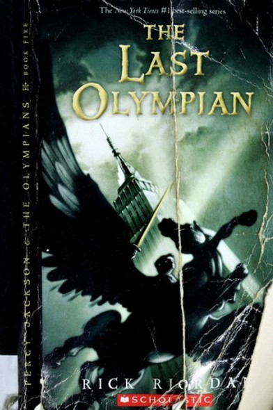 The Last Olympian 5 Percy Jackson and the Olympians front cover by Rick Riordan, ISBN: 0545272629