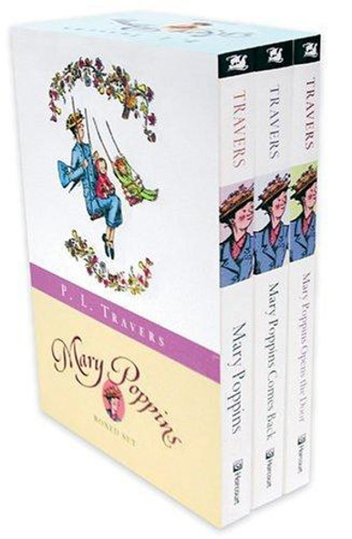 Mary Poppins: Three Enchanting Classics: Mary Poppins, Mary Poppins Comes Back, and Mary Poppins Opens the Door front cover by P. L. Travers, ISBN: 0152058699