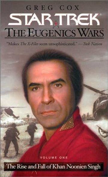 Rise and Fall of Khan Noonien Singh 1 Eugenics Wars Star Trek front cover by Greg Cox, ISBN: 0743406427