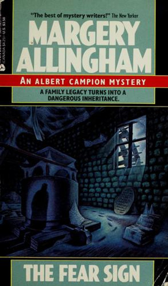 The Fear Sign front cover by Margery Allingham, ISBN: 0380705710