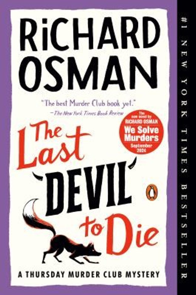 The Last Devil to Die 4 Thursday Murder Club front cover by Richard Osman, ISBN: 0593299442