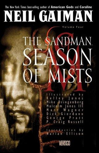 Season of Mists 4 Sandman front cover by Neil Gaiman, Kelley Jones, Harlan Ellison, Mike Dringenberg, ISBN: 1563890410