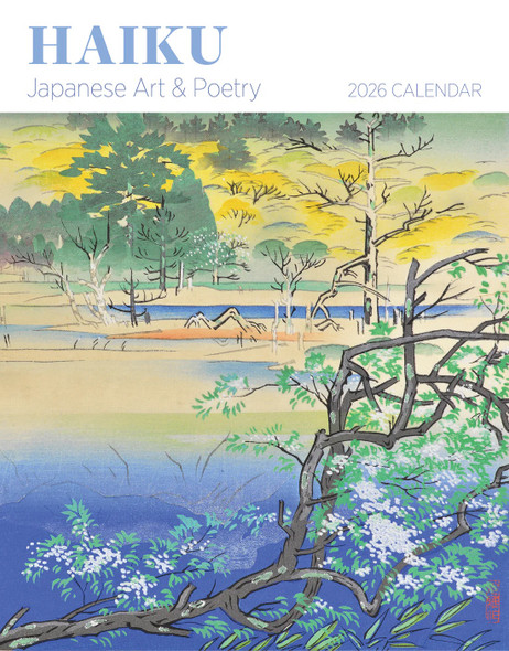 Haiku: Japanese Art and Poetry 2026 Mini Wall Calendar front cover by Pomegranate, ISBN: 1087512131