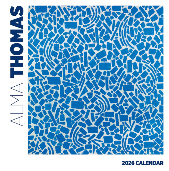 Alma Thomas 2026 Wall Calendar front cover by Alma Thomas,Pomegranate, ISBN: 1087511917