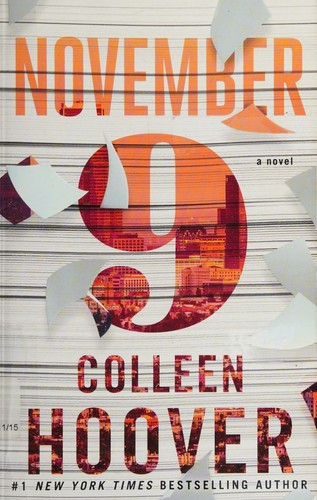 November 9 front cover by Colleen Hoover, ISBN: 1501110349