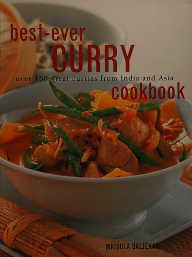 Best-Ever Curry Cookbook front cover by Mridula Baljekar, ISBN: 0681888997