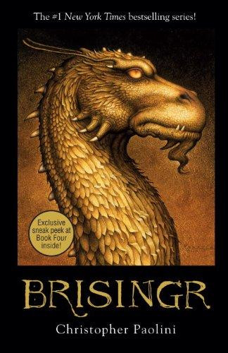 Brisingr 3 Inheritance front cover by Christopher Paolini, ISBN: 0375826742