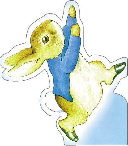 Peter Rabbit Giant Shaped Board Book front cover by Beatrix Potter, ISBN: 0723246823