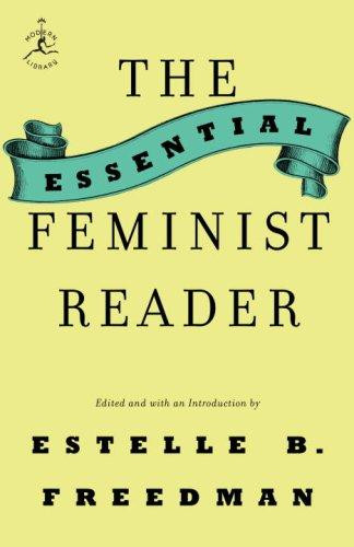 Essential Feminist Reader front cover, ISBN: 0812974603