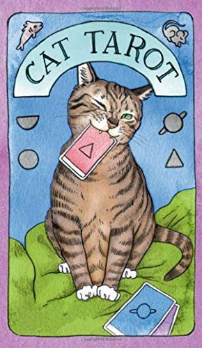 Cat Tarot: 78 Cards & Guidebook front cover, ISBN: 145217363X