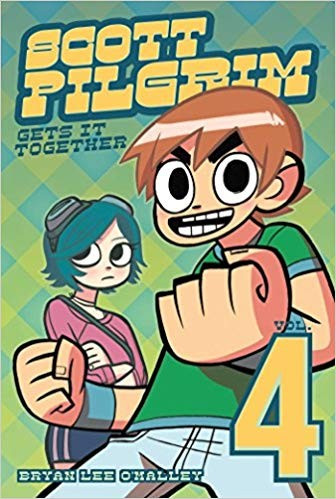 Scott Pilgrim Gets It Together 4 Scott Pilgrim front cover by Bryan Lee O'Malley, ISBN: 1932664491