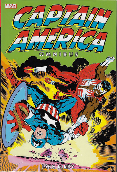Captain America Omnibus Vol. 4 front cover by Jack Kirby, ISBN: 1302955136