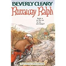 Runaway Ralph front cover by Beverly Cleary, ISBN: 0380709538