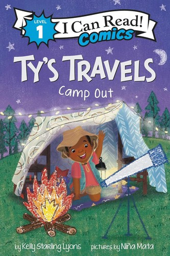 Ty's Travels: Camp-Out front cover by Kelly Starling Lyons, ISBN: 0063083655
