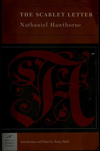 The Scarlet Letter front cover by Nathaniel Hawthorne, ISBN: 159308207X